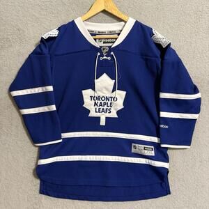 Reebok Toronto Maple Leafs NHL Blue Hockey Jersey Youth XL/XXL Vintage Rare